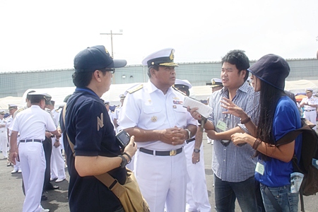 Royal Thai Navy Commander-in-Chief Adm. Kamthon Pumhiran denies he is in the running to become defense minister.